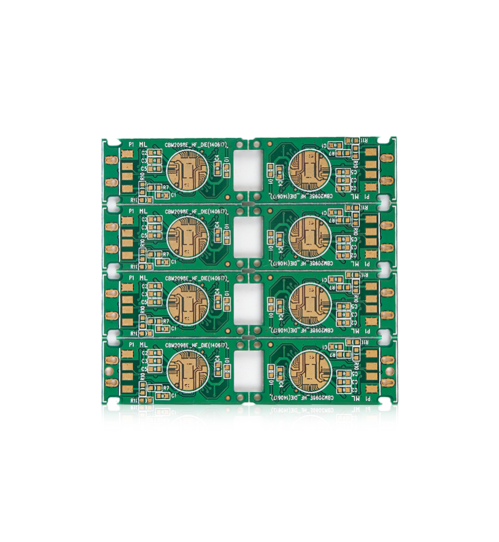 PI FR4 Double Layer Flex PCB Board Immersion Gold 2L Lightweight