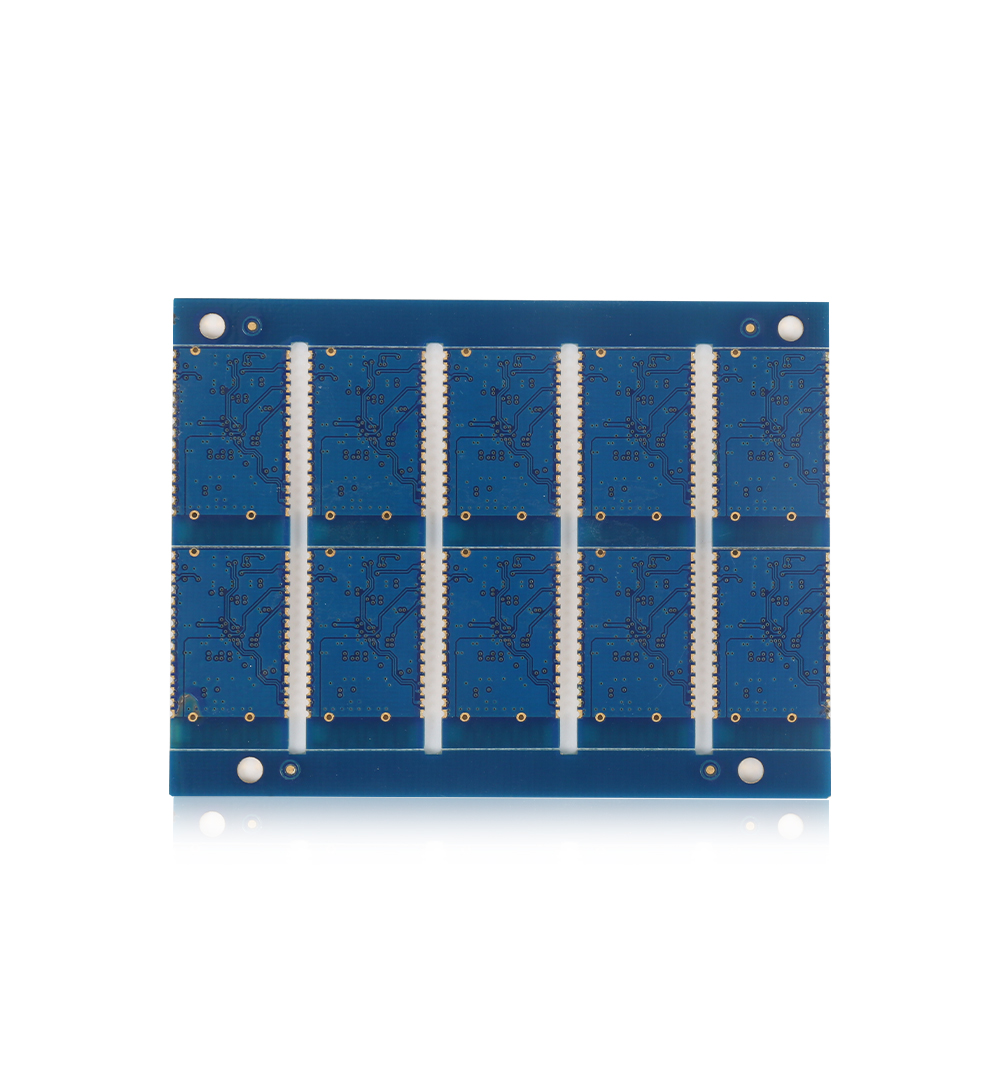 Blue Solder Mask Double Sided PCB Board Production