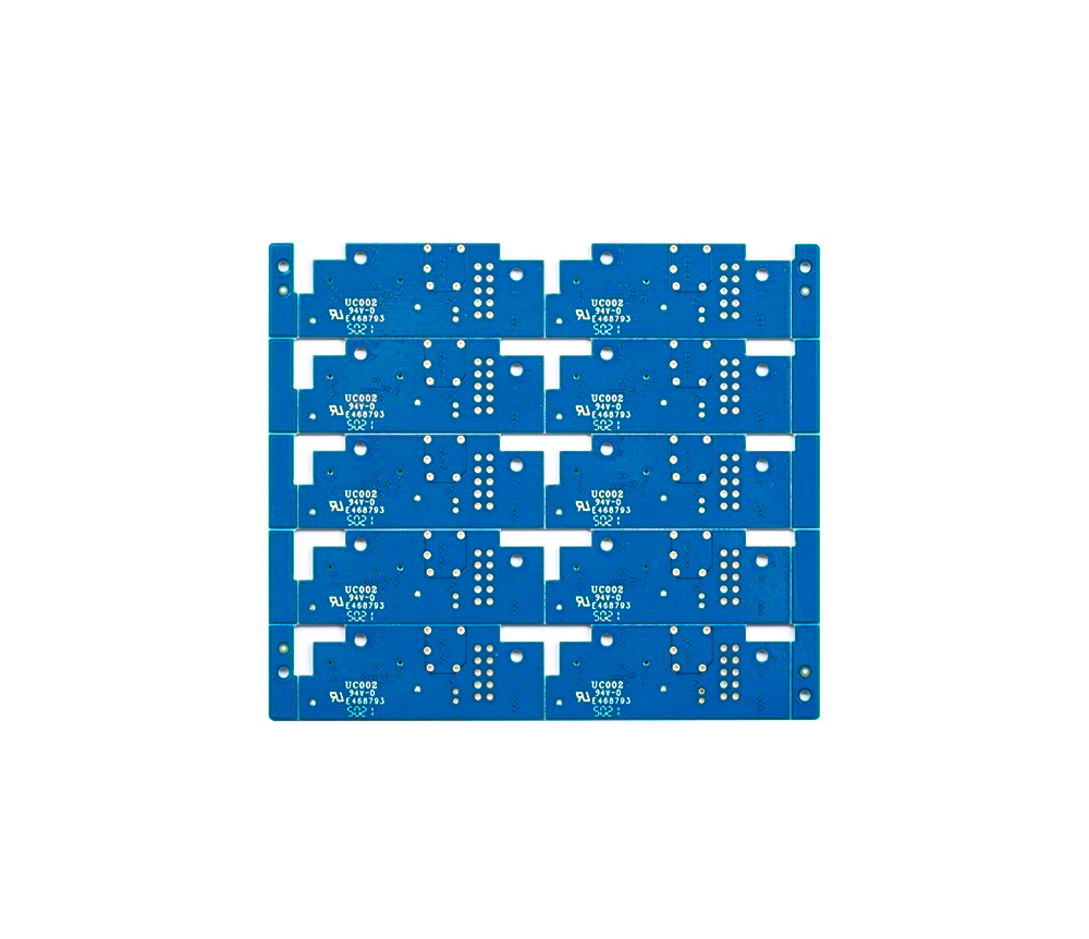 Blue Solder Mask Double Sided PCB Board High TG TG170 S1000-2