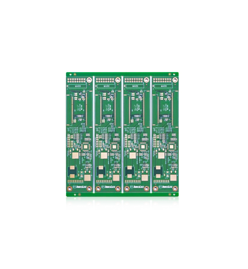 Immersion Gold IPC Class 3 PCB Double Sided Green Solder Mask 4mil 1.6mm