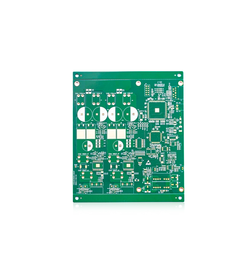1.6mm HASL OSP Multi Layer Pcb Board FR4 Halogen Free Green Solder Mask
